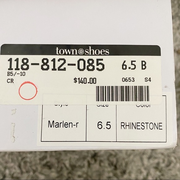 Steve Madden Rhinestone Heels 6.5 - Picture 4 of 4